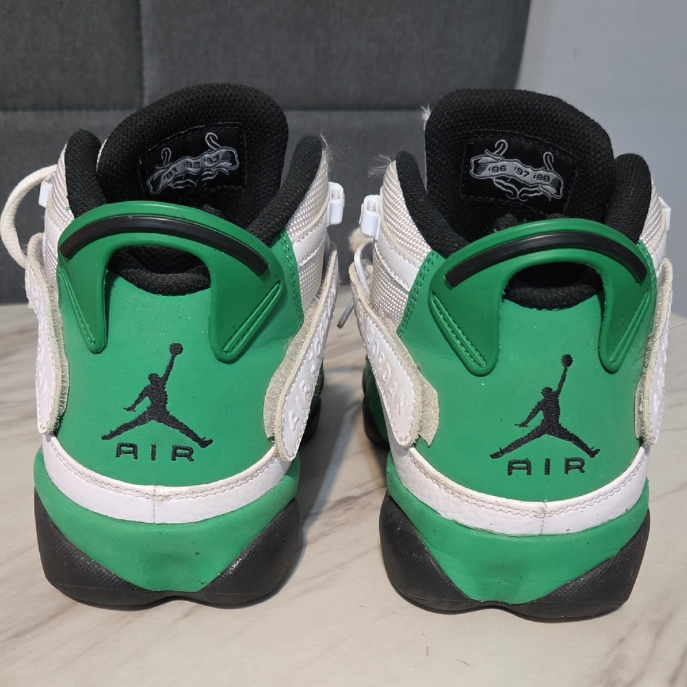 Jordan 6 Rings Size 9 Mens "Lucky Green" - Picture 4 of 7